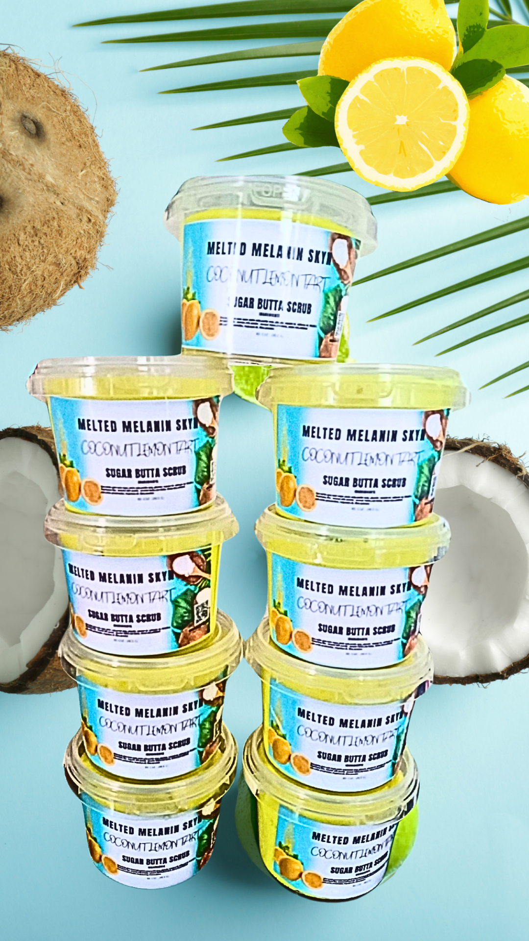 COCONUT LEMON TART SUGAR BUTTA SCRUB
