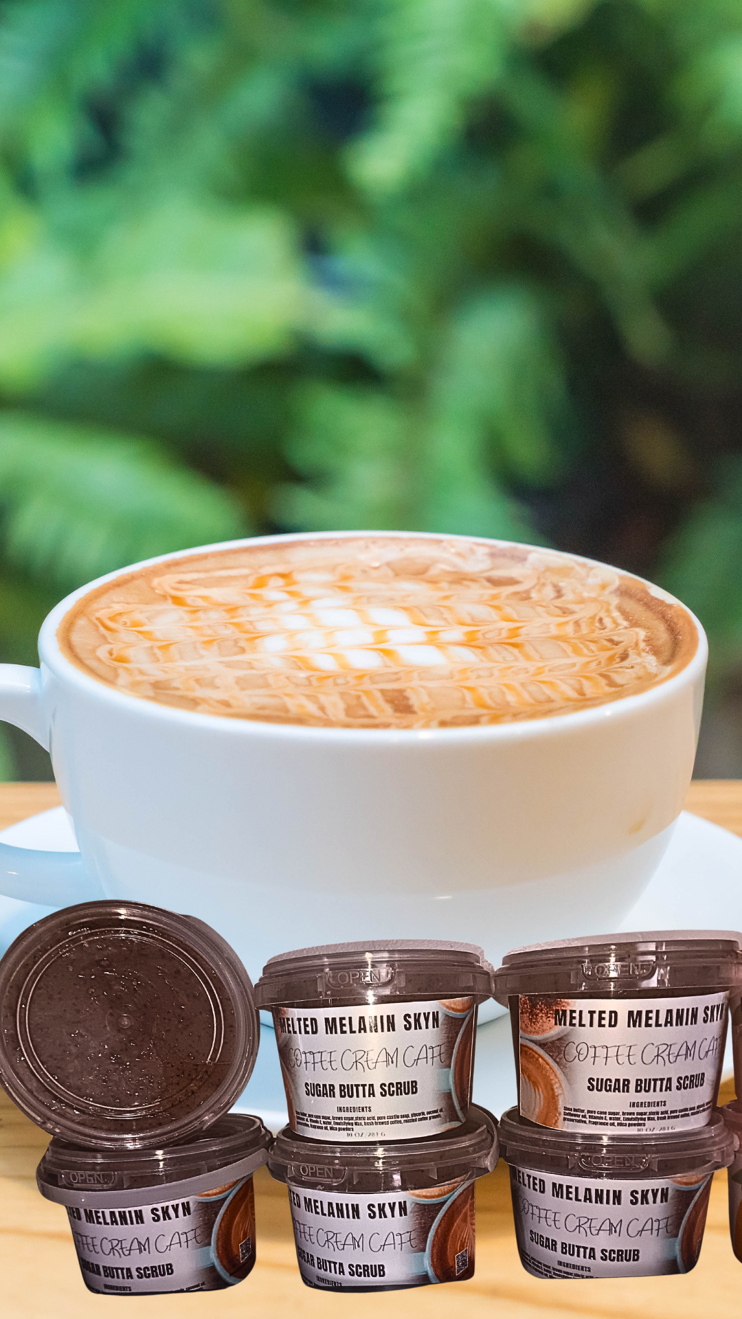 COFFEE CREAM CAFE SUGAR BUTTA SCRUB