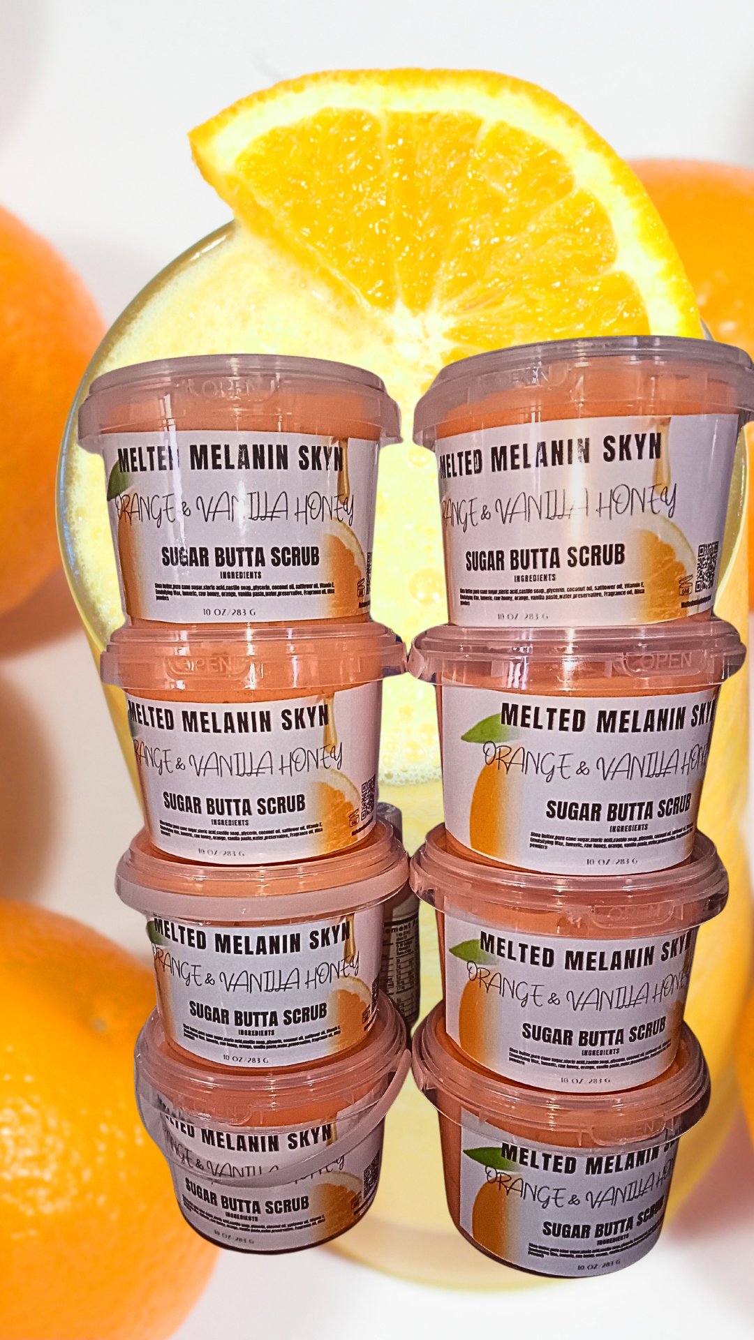 ORANGE VANILLA & HONEY SUGAR BUTTA SCRUB