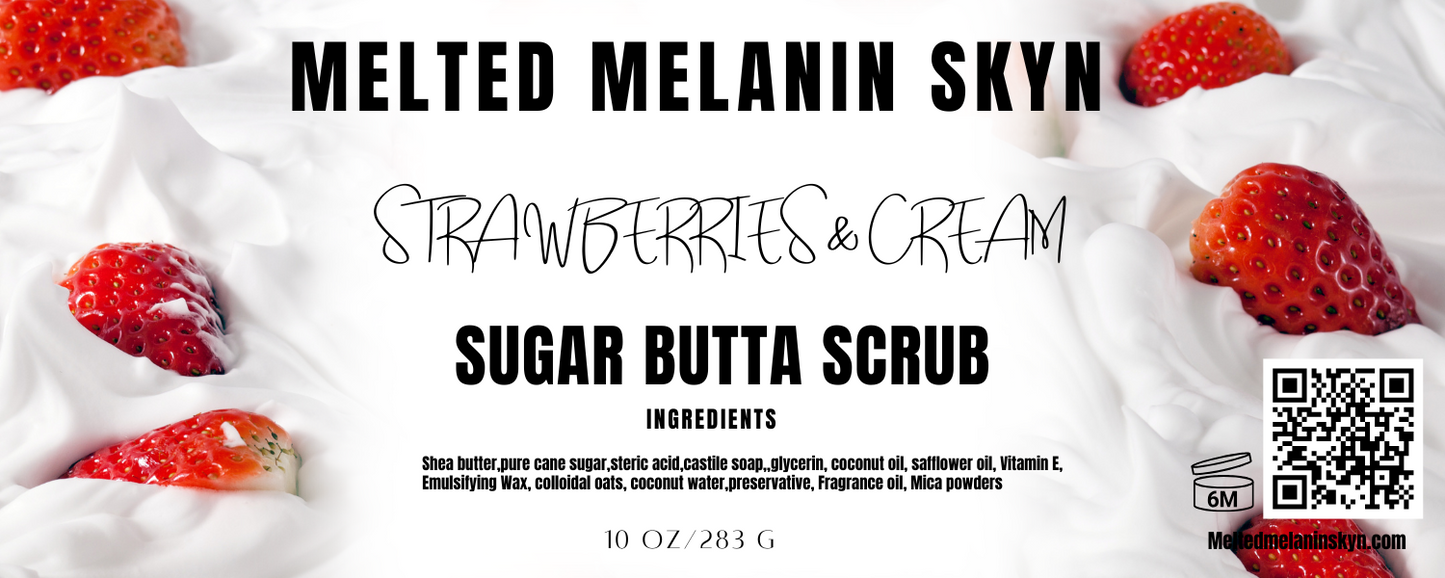 STRAWBERRIES & CREAM SUGAR BUTTA SCRUB