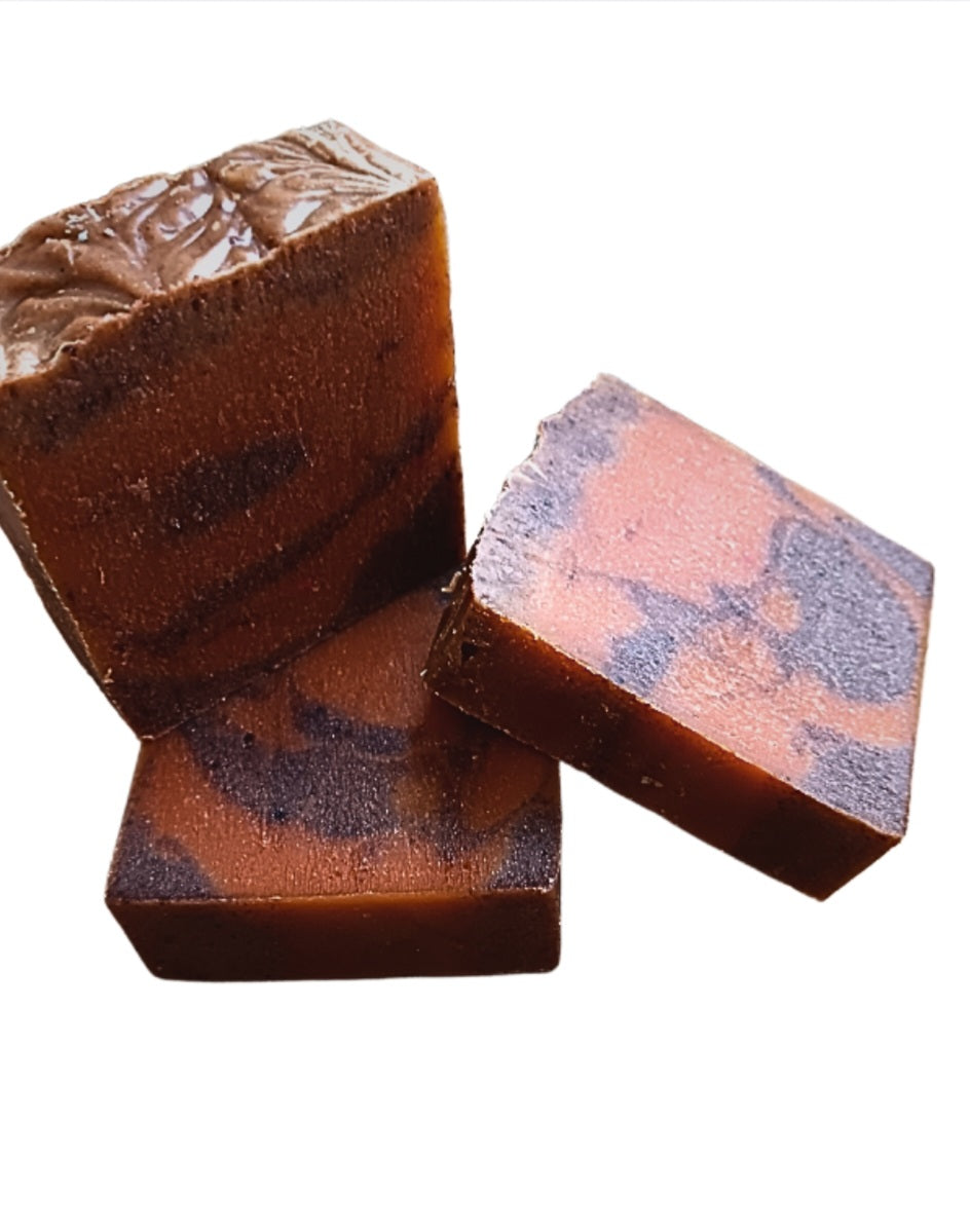 CHOCOLATE CHERRY TOOTSIE POP COLD PRESSED SOAP BAR