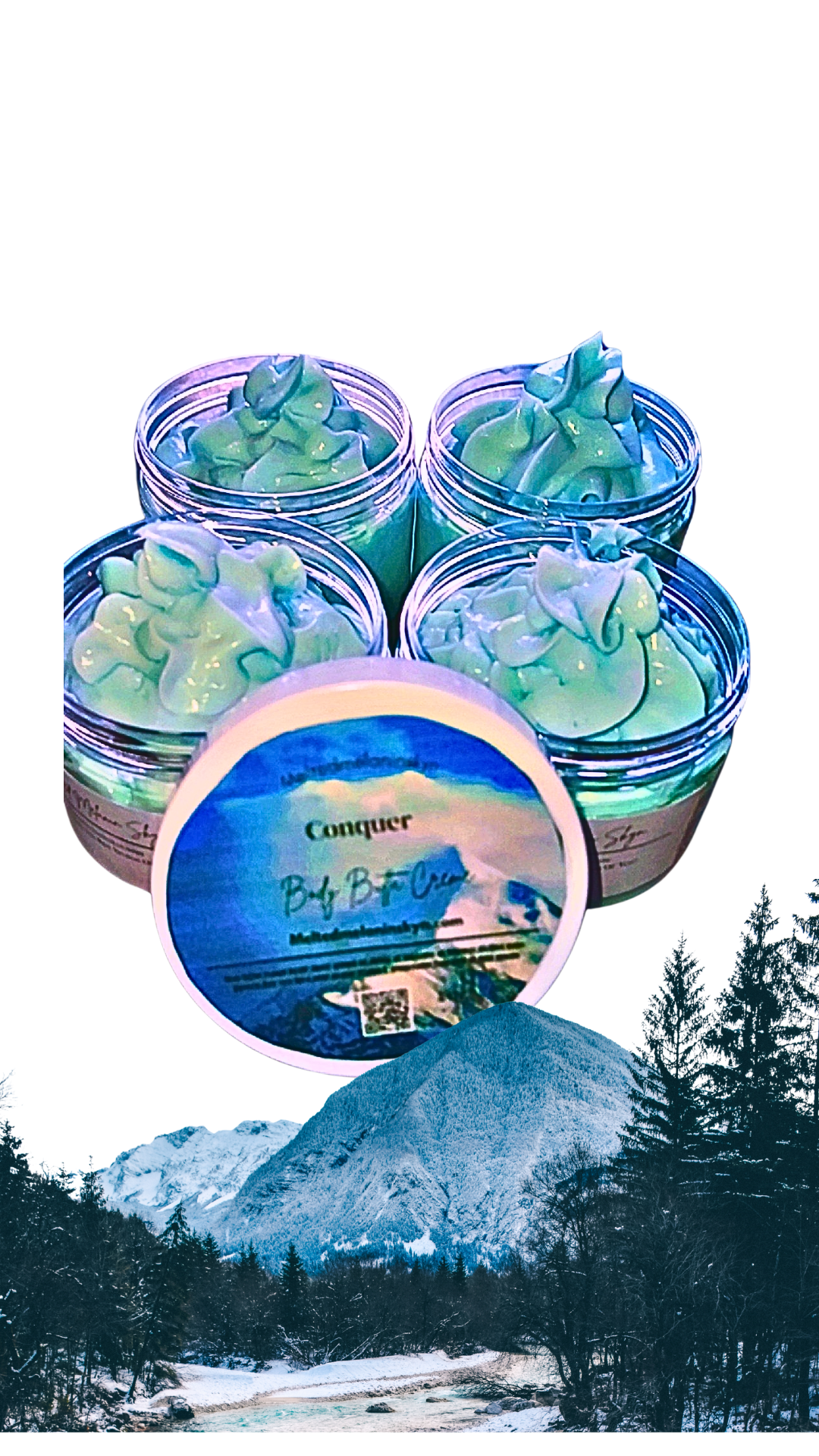CONQUER BODY BUTTA CREME (MEN) 4 OZ