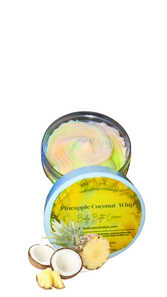 PINEAPPLE COCONUT WHIP BODY BUTTA CREME 4 OZ