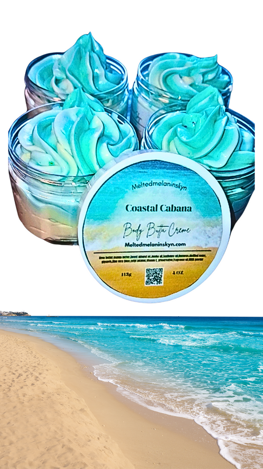 COASTAL CABANA BODY BUTTA CREME (MEN) 4OZ